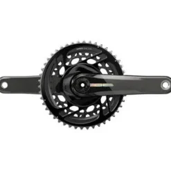 SRAM Force Bicycle Crankset - 165mm, 2x 12-Speed, 46/33t, Direct Mount, DUB Spindle Interface, Iridescent Gray, D2