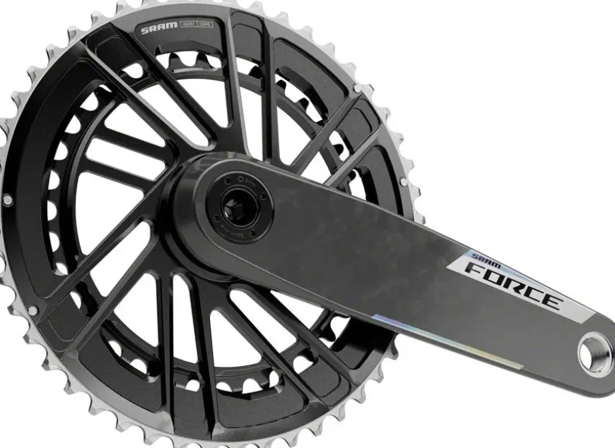 SRAM Force Crankset - 160mm 12-Speed 48/35t 8-Bolt Direct Mount DUB Spindle Carbon E1
