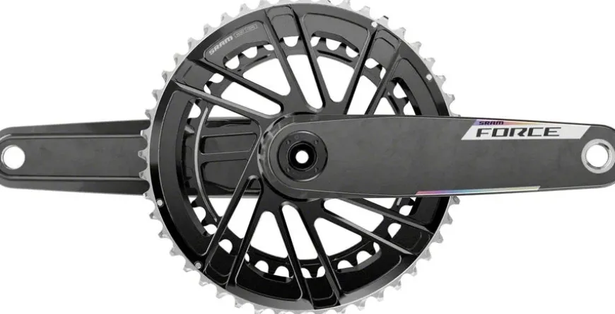 SRAM Force Crankset - 175mm 12-Speed 48/35t 8-Bolt Direct Mount DUB Spindle Carbon E1