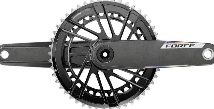 SRAM Force Crankset - 165mm 12-Speed 50/37t 8-Bolt Direct Mount DUB Spindle Carbon E1