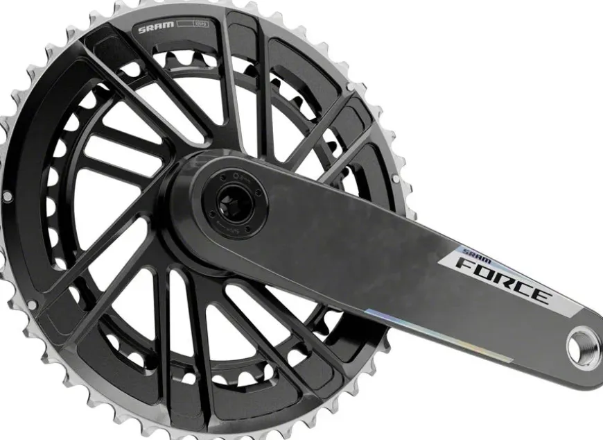 SRAM Force Crankset - 165mm 12-Speed 50/37t 8-Bolt Direct Mount DUB Spindle Carbon E1