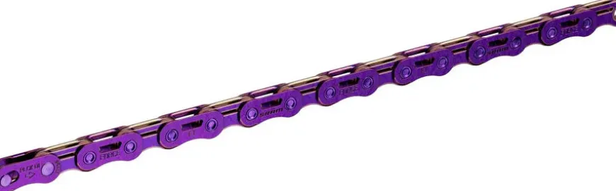 SRAM Force Flattop Chain - 12/13-Speed 114 Links PowerLock Connector Purple E1