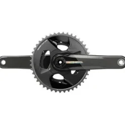 SRAM Force Wide Bicycle Crankset - 175mm, 2x 12-Speed, 43/30t, 94 BCD, DUB Spindle Interface, Iridescent Gray, D2