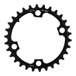SRAM Force Wide 2x12-Speed Inner Chainring - 30t 94 BCD 4-Bolt Blast BLK For use 43t Outer