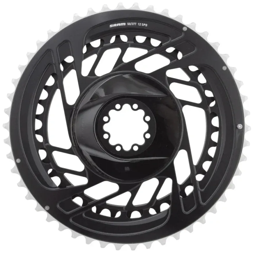 SRAM Force 2x Chainring Kit - 50/37t 2x12-Speed 8-Bolt Direct Mount Black D2
