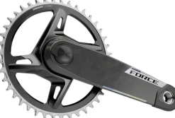 SRAM Force 1x XPLR AXS Power Meter Wide Crankset - 175mm 12/13-Speed 42t 8-Bolt Direct Mount DUB PM Spindle Carbon E1