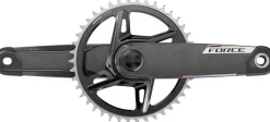 SRAM Force 1x XPLR AXS Power Meter Wide Crankset - 160mm 12/13-Speed 42t 8-Bolt Direct Mount DUB PM Spindle Carbon E1