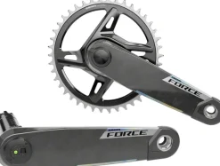 SRAM Force 1x XPLR AXS Power Meter Wide Crankset - 160mm 12/13-Speed 42t 8-Bolt Direct Mount DUB PM Spindle Carbon E1