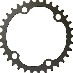 SRAM Force 2x12-Speed Inner Chainring - 35t, 107 BCD, 4-Bolt, Blast Black, For use with 48t Outer