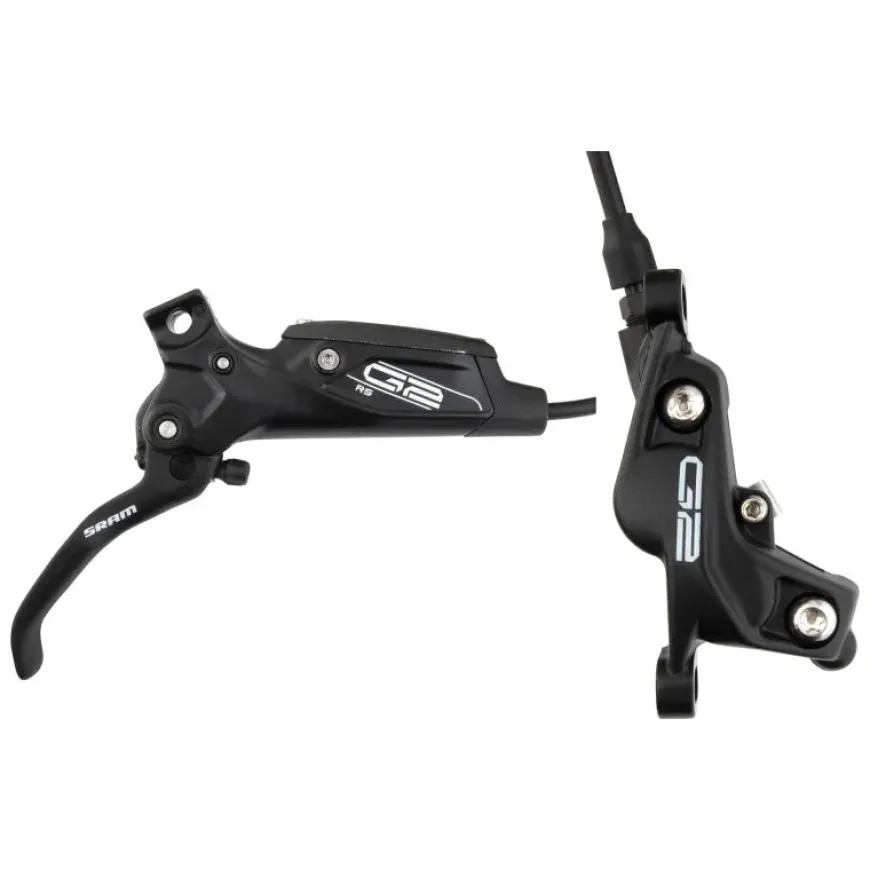 SRAM G2 RS Disc Brake Lever - Front Hydraulic Post Mount Diffusion BLK Anodized A2