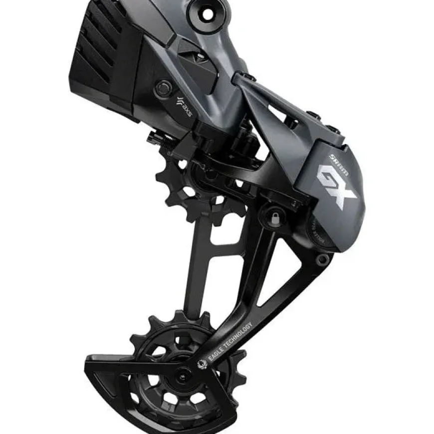 SRAM GX Eagle AXS Rear Derailleur - 12-Speed, Long Cage, 52t Max, Lunar