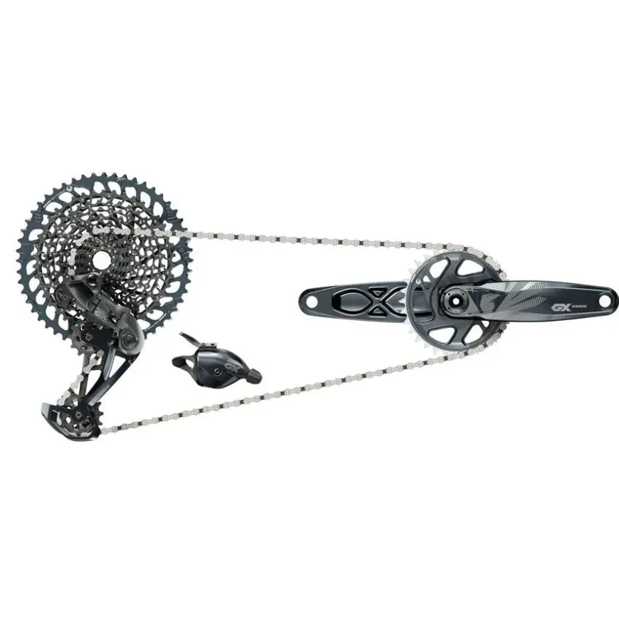 SRAM GX Eagle Groupset - 170mm Boost Crankset, 32t, DUB, Trigger Shifter, Rear Derailleur, 12-Speed 10-52t Cassette and 12-Speed Chain