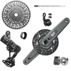 SRAM GX Eagle T-Type Ebike AXS Groupset - 104BCD 34T Clip-On Guard Derailleur Shifter 10-52t Cassette Arms not included
