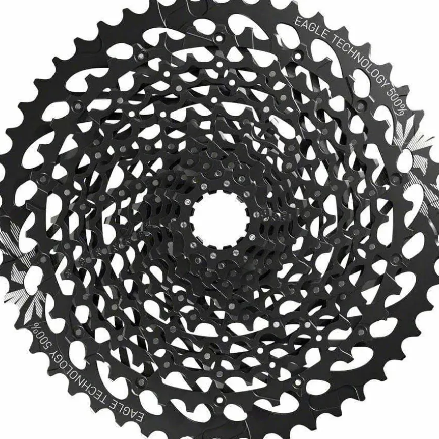 SRAM GX Eagle XG-1275 Cassette - 12 Speed 10-50t Black For XD Driver Body