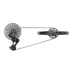 SRAM GX T-Type Eagle Transmission Groupset - 165mm Crank 32t Chainring AXS POD Controller 10-52t Cassette Rear Derailleur Chain