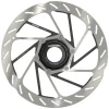 SRAM HS2 Disc Brake Rotor - 180mm Center Lock Rounded Silver/Black