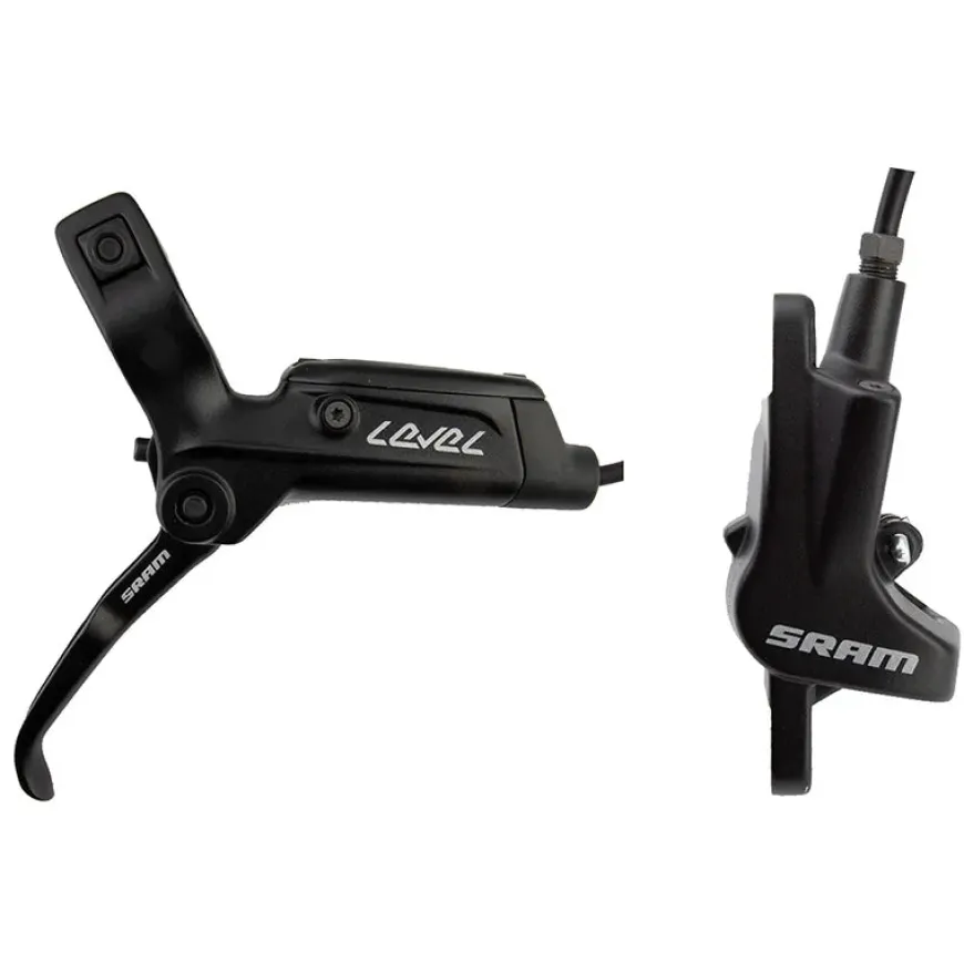 SRAM Level Disc Brake and Lever - Front Hydraulic Post Mount Black A1