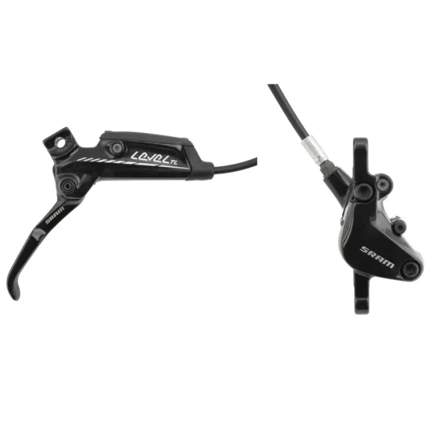 SRAM Level TL Disc Brake and Lever - Front Hydraulic Post Mount Black A1