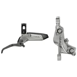 SRAM Level Ultimate Stealth Disc Brake Lever - Rear Post Mount 4-Piston Carbon Lever Titanium Hardware BLK/Silver C1