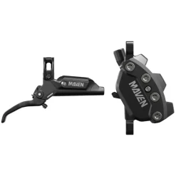 SRAM Maven Base Disc Brake Lever - Rear Front 2000mm Hose Post Mount 4-Piston Aluminum Lever SS Hardware Diffusion BLK A1
