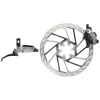 SRAM Maven Ultimate Stealth Disc Brake Lever - Front Post Mount 4-Piston Aluminum Lever Titanium Hardware BLK/Silver A1