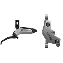 SRAM Motive Ultimate Disc Brake Lever - Front 950mm Hose Post Mount 4-Piston Aluminum Lever Body Carbon Blade BLK/Silver A1