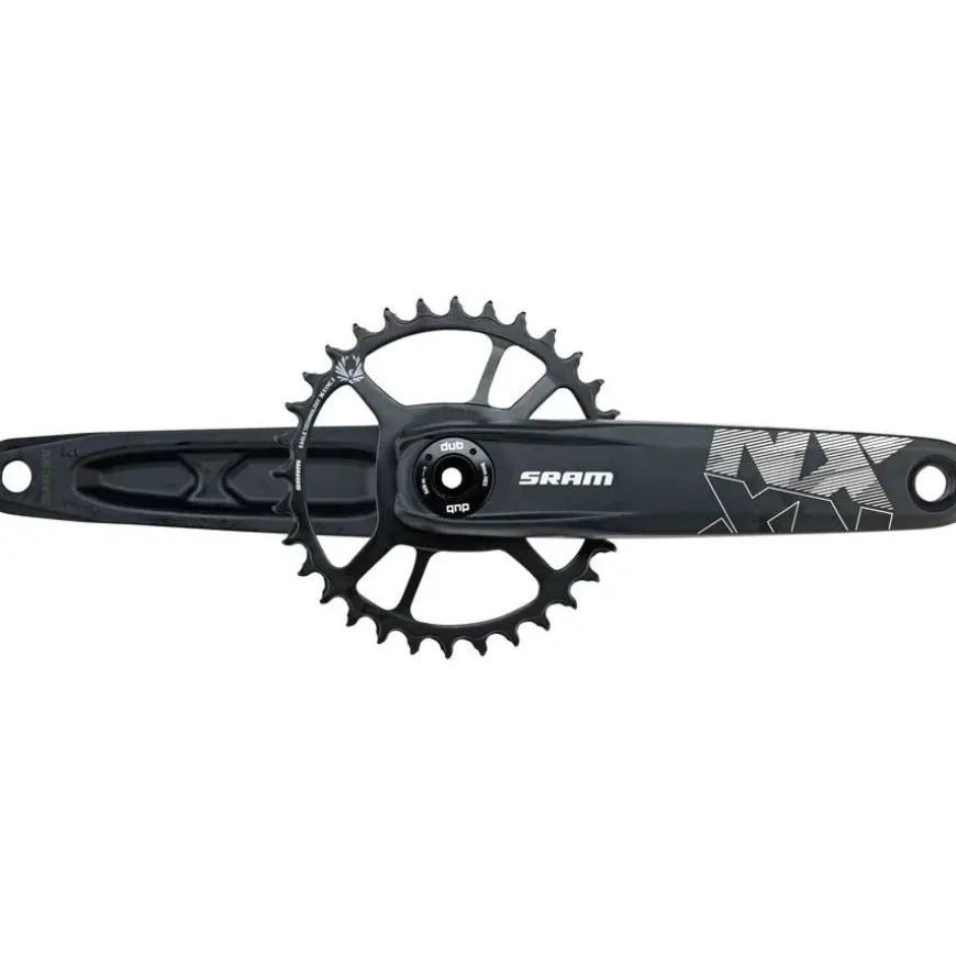 SRAM NX Eagle 12-Speed Crankset, 175mm, 32t, Direct Mount, DUB Spindle Interface