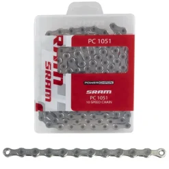 SRAM PC-1051 Chain - 10-Speed 144 Links Silver