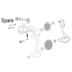 SRAM Pulley Kit for Apex XPLR AXS Kit