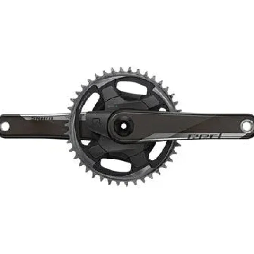 SRAM RED 1 AXS Power Meter Bicycle Crankset - 175mm, 12-Speed, 40t, Direct Mount, DUB Spindle Interface, Natural Carbon, D1