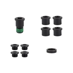 SRAM Red 22 Chainring Bolt Set Fits Force 22 Rival 22~ 5 bolts 4 nuts 1 spacer