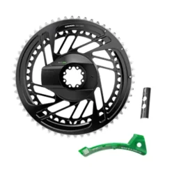 SRAM RED AXS 2x Power Meter Chainring Kit - 54/41t 2x12-Speed 8-Bolt Direct Mount BLK/Silver E1
