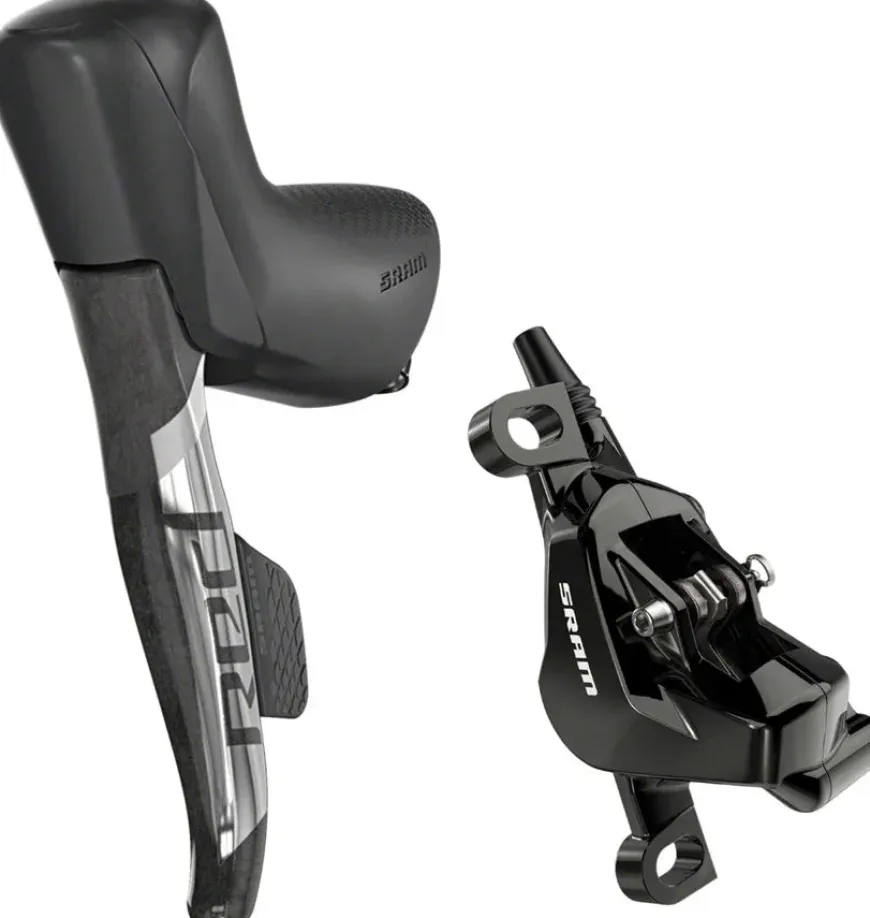 SRAM RED eTap AXS HRD Shift/Brake Lever Hydraulic Disc Caliper - Left/Front Direct Post Mount 950mm Hose BLK D1