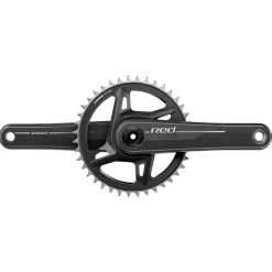 SRAM RED 1x XPLR Wide Crankset - 175mm 13-Speed 40t 8-Bolt Direct Mount DUB Spindle Natural Carbon E1