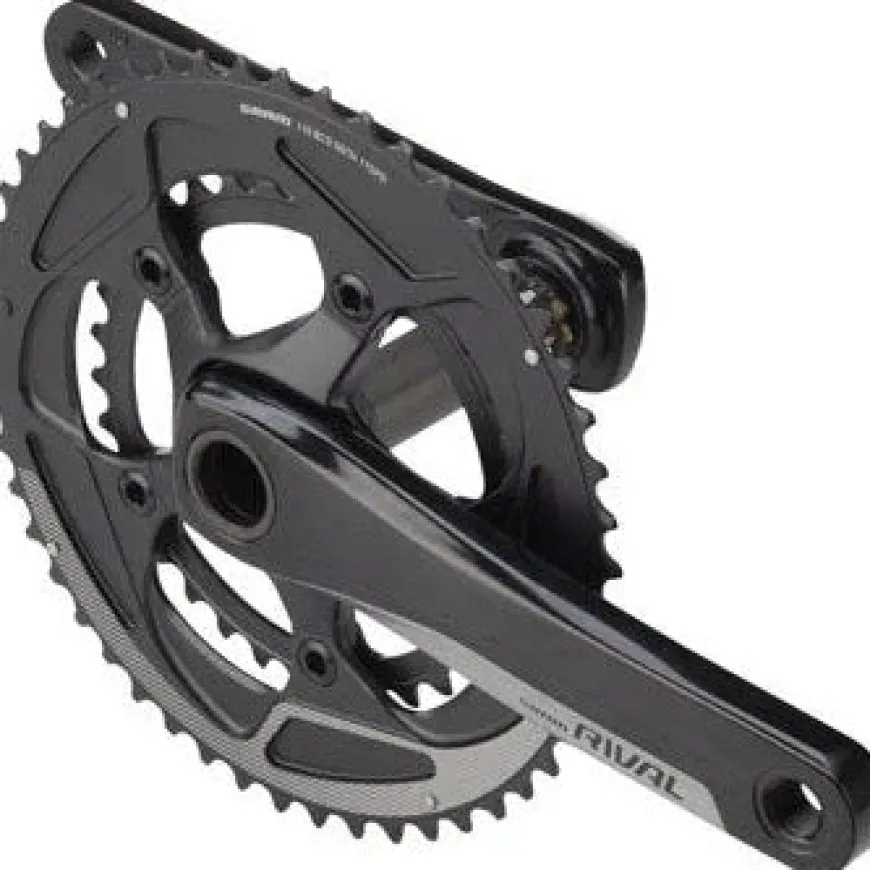 SRAM Rival 22 Bicycle Crankset - 170mm, 11-Speed, 50/34t, 110 BCD, GXP Spindle Interface