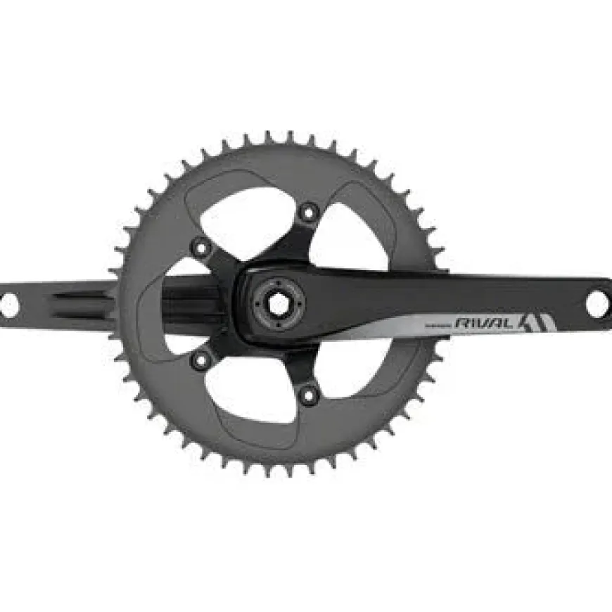 SRAM Rival 1 Bicycle Crankset - 170mm, 10/11-Speed, 42t, 110 BCD, BB30/PF30 Spindle Interface