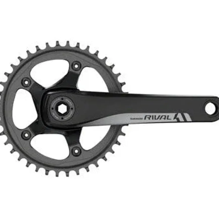 SRAM Rival 1 Bicycle Crankset - 175mm, 10/11-Speed, 42t, 110 BCD, GXP Spindle Interface