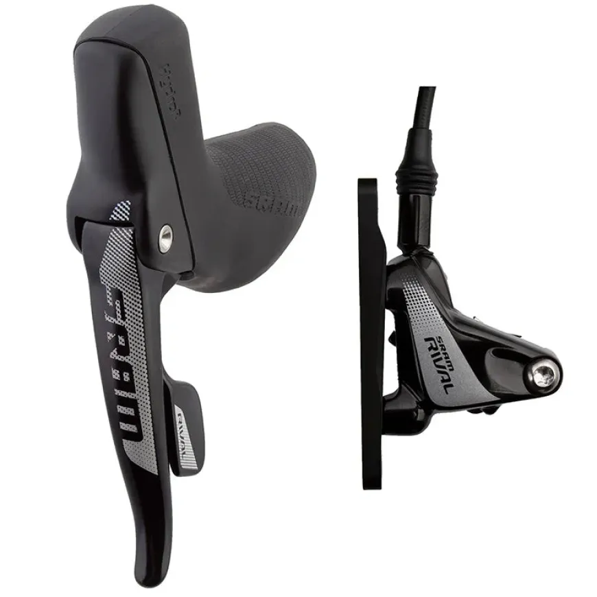 SRAM Rival 22 Flat Mount Hydraulic Disc Brake Front Shifter 950mm Hose Rotor Sold Separately