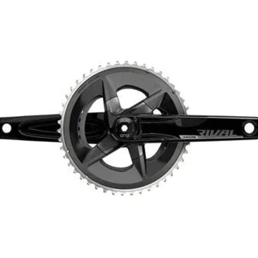 SRAM Rival AXS Bicycle Crankset - 170mm, 12-Speed, 46/33t, 107 BCD, DUB Spindle Interface, D1