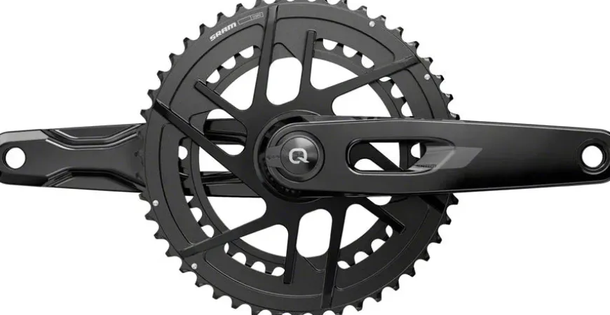 SRAM Rival AXS Power Meter Crankset - 172.5mm 12-Speed 46/33t 8-Bolt Direct Mount DUB PM Spindle Carbon E1