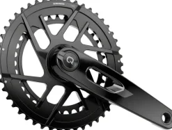 SRAM Rival AXS Power Meter Crankset - 160mm 12-Speed 46/33t 8-Bolt Direct Mount DUB PM Spindle Carbon E1