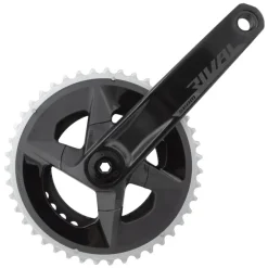 SRAM Rival AXS Wide Crankset - 175mm 12-Speed 43/30t 94 BCD DUB Spindle Interface BLK D1