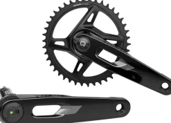 SRAM Rival 1x XPLR AXS Power Meter Wide Crankset - 175mm 12/13-Speed 42t 8-Bolt Direct Mount DUB PM Spindle Carbon E1