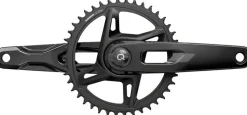 SRAM Rival 1x XPLR AXS Power Meter Wide Crankset - 172.5mm 12/13-Speed 42t 8-Bolt Direct Mount DUB PM Spindle Carbon E1