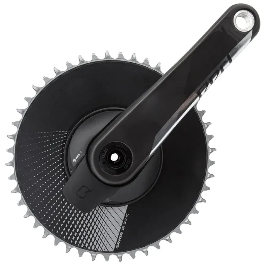 SRAM Sram Red AXS Power Meter 1x Aero DUB 172.5x48 Aero DUB crankset black