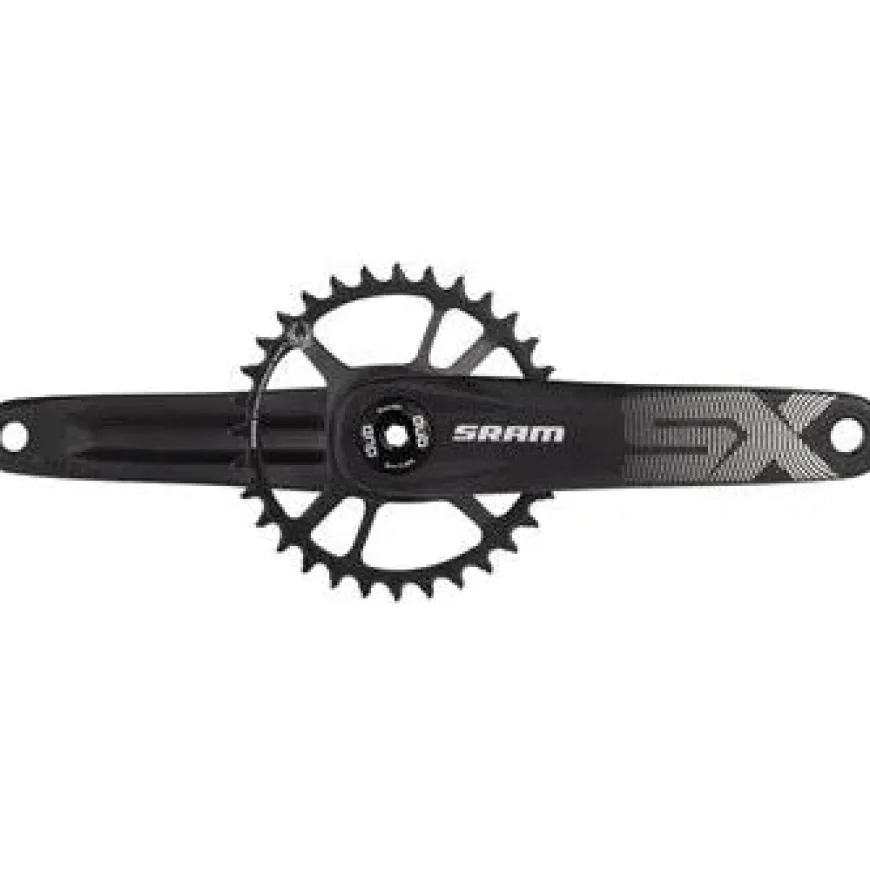 SRAM SX Eagle Bicycle Crankset - 175mm, 12-Speed, 32t, Direct Mount, DUB Spindle Interface, A1