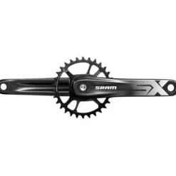 SRAM SX Eagle Boost 148 Bicycle Crankset - 170mm, 12-Speed, 32t, Direct Mount, Power Spline Spindle Interface, A1