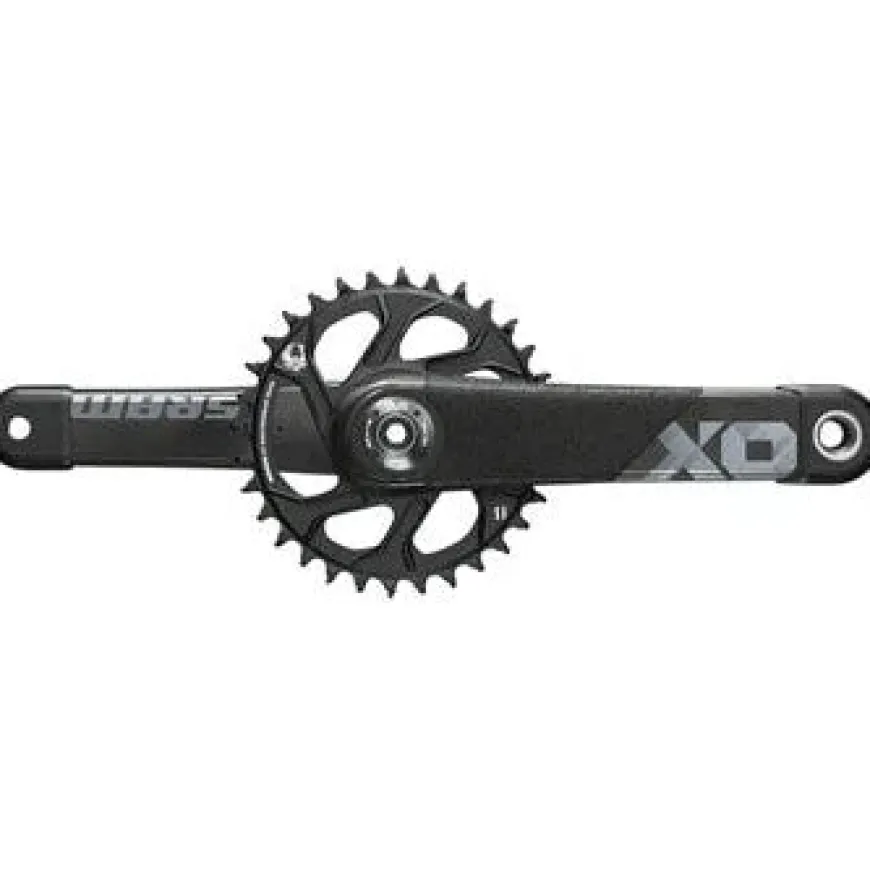 SRAM X01 All Downhill Bicycle Crankset - 170mm, 10/11-Speed, 34t, Direct Mount, DUB Spindle Interface, B1