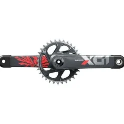 SRAM X01 Eagle DUB C3 Crankset Speed: 11/12 Spindle: 28.99mm BCD: Direct Mount 32 DUB 175mm Red Boost