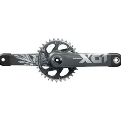 SRAM X01 Eagle SuperBoost+ Bicycle Crankset - 165mm, 12-Speed, 32t, Direct Mount, DUB Spindle Interface, Lunar/Polar, C2